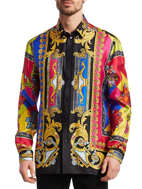 versace shirt.